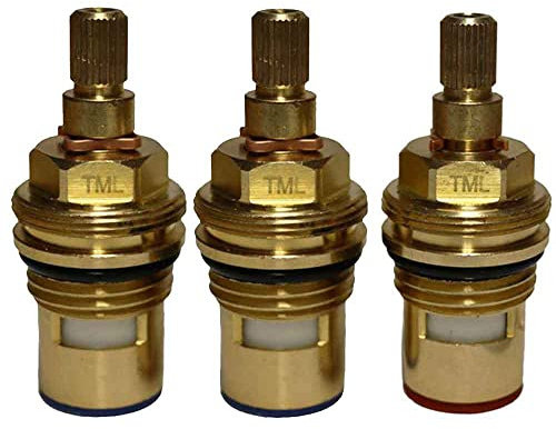 Juego de Cartuchos de Válvulas de Grifo Termostatico Compatibles con el Filtro Mezclador de Cocina Franke Atessa 3 en 1