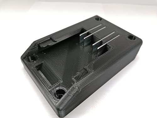 Adapter für Aldi Ferrex Akku Akkuadapter Schwarz PLA+