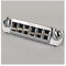 E-Gitarren Brücke Single Stick Bridge Für E-Gitarre Chrom Silber Einstellbarer Wraparound