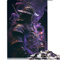 1000 Teile Puzzles für Erwachsene Mysterious Samurai Puzzle für Erwachsene Papppuzzles Puzzles für Kindergeschenke (Größe 26x38cm)