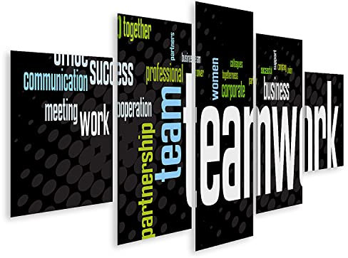 islandburner Bild auf Leinwand Business Teamwork Banner Vektor von Wörtern Bilder Wandbilder Poster IQMN-MFP