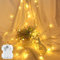 FFZZKJ Lichterkette Außen Weihnachten Batterie Wasserdicht 3M 30LED Lichterkette Außen batterie Timer für Weihnachten, Kinderzimmer, Schlafzimmer, Hochzeiten, Warmweiß