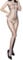 HTRUIYATY Damen Bodystocking 1D Glänzende Strumpfhose Ganzkörperstrumpfhose Seidiger offenem Schritt Bodystocking