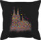 Kissen 50x50 - Karneval & Fasching - Kölner Dom Konfetti - 50 x 50 cm - Schwarz - kölsches fasnets koelsche karnelval kölnerdom rosenmontag kölscher fasent faschings- köln fasnacht mit carneval