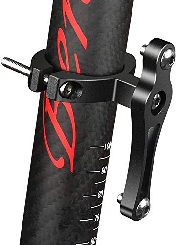 Bike Water Bottle Cage Holder, LULUWA MTB Road Bike Bicycle Bottle Cage Shelf Handlebar Rack Bracket Seat Post Mount (Black Two)