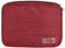 FAVORTALK Cable Organiser Bag Electronics Travel Accessories for Women for Power Bank Charging Cable Tablet ect Bags, Wine Red B21507