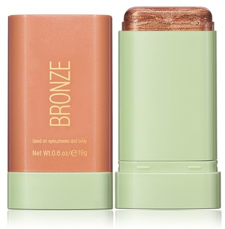 FYEBOO Mehrzweck Make Up Rouge-Stick mit Rouge-, Augen- und Lippenbalken, Natürliches Nude-Make-up, wasserfest, für die ganze Haut geeignet (3