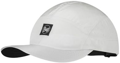 BUFF®| Kappe Speed Männlich Weiblich Erwachsene Leicht, Faltbar, Recycelte Materialien, UPF 50 Schutz, Laufen, Sport, L/XL, Blanc Uni
