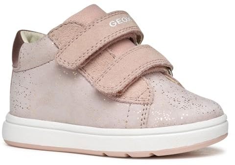 Geox Bébé Fille B BIGLIA Girl C Basket, Lt Rose 1, 18 EU