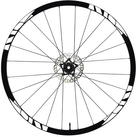 DualColorStampe Felgenaufkleber für Fahrrad 26'' - 27,5'' - 28-29'' Zoll Rad Fahrrad MTB BDC Aufkleber Felgen für MOUNTAIN BIKE Code B0193 (WEISS GLÄNZEND, 27,5'' Zoll)