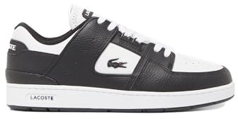 Lacoste Herren Court Cage Sneaker, Schwarz/Weiß, 44 EU