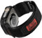 Kompatibles Armband für Apple Watch Ultra 49mm,Klettverschluss-Armband mit Gehäuse,Hochwertiges nylon Ersatzarmband(schwarz)
