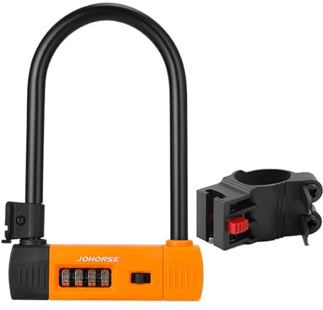 Candado antirrobo para bicicleta con combinación de 4 dígitos – Candado antirrobo para bicicleta con combinación de números R