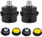 2 Stück Kompressor Schalldämpfer Filter, Luftfilter Für Kompressor, Metall Schalldämpfer Luftkompressor Ansauggewinde, Für Luftkompressor Ersatzteile Kompressor Luftfilter