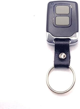 2 Pièces Télécommande Porte de Garage 433 MHz, Garage D'ouvre-Porte avec 2 Canaux, 433 MHz Télécommande Portail Universelle, Transmetteur Telecommande pour Portails et Barrières Automatiques
