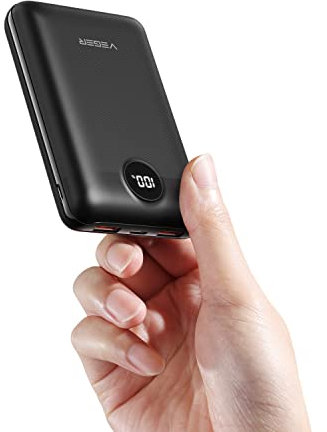 VEGER Power Bank Fast Charging 20000mAh, 22.5W Portable Charger USB C Input & Output Powerbank with LED Display, PD3.0 QC4.0 Phone Battery Pack for iPhone16/15/14/13/12, Samsung, Android More