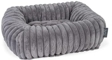 TrendPet Biscuit Cube, Hundebett (Grau, S)