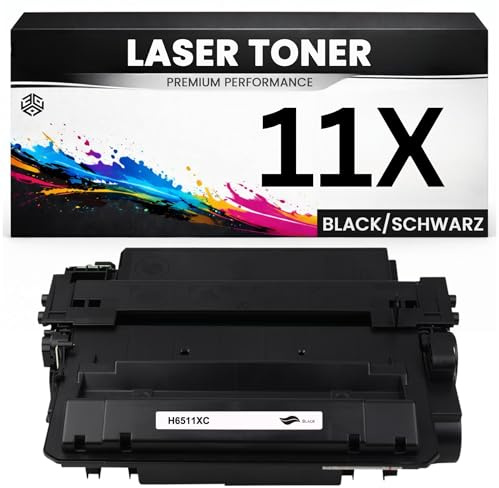 XXL Toner 11X für HP kompatibel Schwarz Q6511X wie Original Tonerkartusche für HP LaserJet 2400 2410 2420 2420dn 2430dtn 2430n 2430tn Canon LBP3460