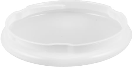 VILLFUL Pantalla Acrílica para Ventilador de Techo de 19 CM, Cubierta de Luz Borde de 1.5 CM, Tulipa para Lámpara, Adecuado para Dormitorio y Sala de Estar