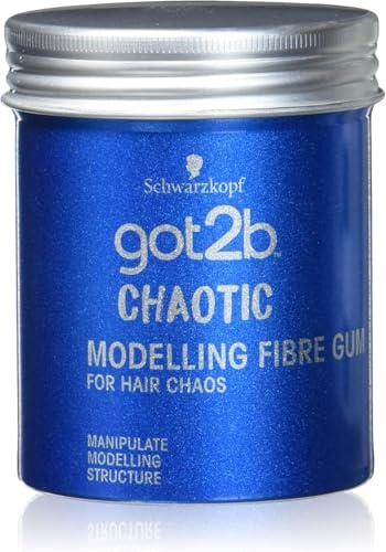 Schwarzkopf Got2b Slob Fibre Gum Gel, 3er Pack (3 x 100 ML)