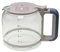 Ariete 1342 Verseuse vintage en verre, pour cafetière à filtre américaine, poignée bleue