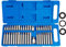 JOMAFA - JUEGO DE PUNTAS 40 PIEZAS TORX, XZN SPLINE Y ALLEN HEXAGONAL ACERO CR-V