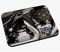 Fabulous Tapis de Souris Photo de Détails d'un Moto Chromes Beauté Mécanique