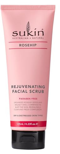 Sukin Rosehip Rejuvenating Facial Scrub, 125 ml