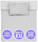 Amilian Kinderbettwäsche 100x135 Baby Bettwäsche Set Größe Babybettwäsche 135x100 mit Kissenbezug 40x60 100% Baumwolle Babybett Kinderbettwäsche 100x135 Jungen Mädchen Bettwaesche