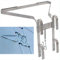 Heavy Duty Aluminium Ladder Stand Off I-Type Stay - Lightweight, Easy to Install & Disassemble Accessory Helps Stop Slipping From Side to Side
