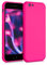 kwmobile Custodia Compatibile con Apple iPhone 6 / 6S Cover - Back Case per Smartphone in Silicone TPU - Protezione Gommata - rosa shocking