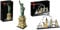 LEGO 21042 Architecture Freiheitsstatue, Modell zum Bauen, New York Souvenir, Geschenkidee für Kinder und Erwachsene & Architecture 21034 - London Skyline Collection Set