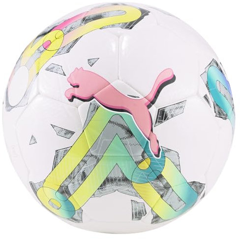 PUMA Orbita 6 Ms Ballons d'entraînement Mixte, Blanc/Multicolore, 5