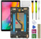 HQB-STAR LCD-Touchscreen-Display für Samsung Galaxy Tab A 8.0 2019 T290 SM-T290 LCD-Bildschirm-Digitizer mit Rahmenersatz + Werkzeug