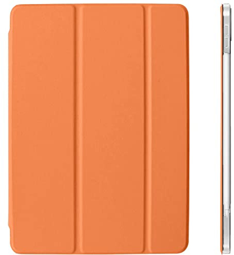 DuraSafe Cases für iPad PRO 12,9 Zoll 6. 5. 4. Gen [ Pro 12,9 2022 2021 2020 6 5 4 Gen ] A2436 A2764 A2437 Ultra Slim Smart Auto Sleep/Wake PC Cover - Orange
