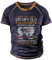 Thermoshirt Kerosin T-Shirt Herren Brown Poloshirt Herren Tennis T Shirts Rundhals Kurzärmliges Hemd Herren Tank Top Herren 5XL Herren T Shirt Cukur Pro Herren Shirt Poloshirt Herren 3XL