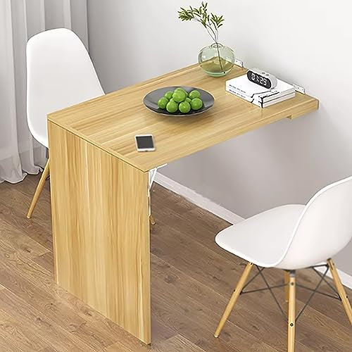 Klappbarer Wandtisch,Platzsparender Schwimmender Schreibtisch,Multifunktion Wand Montierter Klapptisch,Wandmontierter Esstisch,Klapptisch Bartisch,Kleiner Wandtisch Für Küche,Platzsparend ( Color : Wo