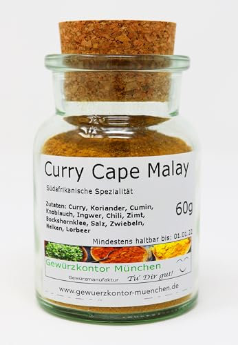 Curry Cape Malay 60g im Glas Gewürzkontor München