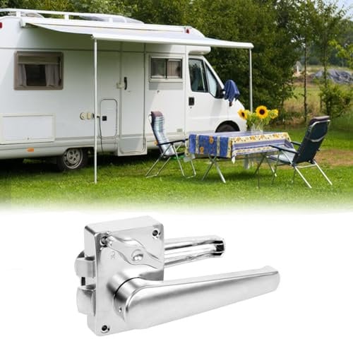 Serratura A Leva Per Camper, Serratura Per Roulotte Serratura Per Porta Del Bagno In Lega Di Zinco Serratura Per Porta Del Wc Serratura A Maniglia Maniglia Per Porta Del Bagno Roulotte Barca