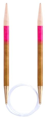 Pony Flair Rundstricknadeln Holz 60 cm, 7 mm - 1 Stück