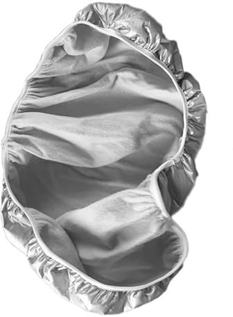 QiaoJun BüGelbrettbezug,BüGeltischbezug 1 Stück 150x50 cm Bügelbrett Abdeckung Tuch Baumwollbeschichtete Silber Hochtemperatur Waschbare Bügelbretter