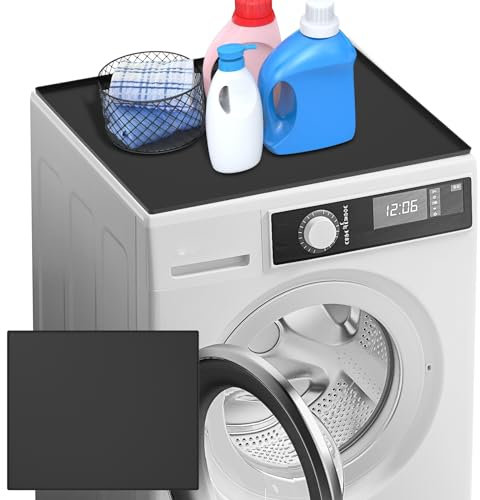 Lavatrice e asciugatrice Top Coperchio per lavatrice in silicone Top Protektor 23,6 × 19,7 pollici lavatrice e asciugatrice Top protector lavabile asciugatrice -Top protezione durevole asciugatrice