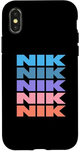 Hülle für iPhone X/XS Nik