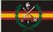 BANDERA DE LA LEGION ESPAÑOLA. VERSION NEGRA (SIN TEXTO). CALIDAD RASO PREMIUM. TAMAÑO GRANDE 150X90 CM