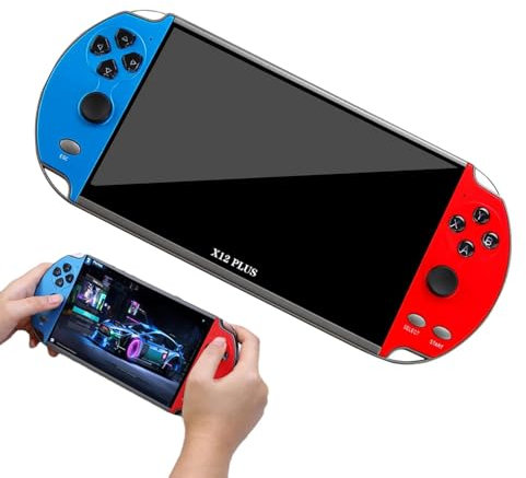 Retro Handheld Game Console - Portable Handheld Games Console | Classic Game Console | 7-Inch Large Screen Electronic Game Player | Portable Console With Control Mode And AV Output | Classic Game Love