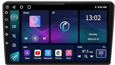 9 Pollici Android 13 Autoradio per Citroen Berlingo B9 2008-2019 Peugeot Partner Navigazione GPS Touch screen con Bluetooth SWC FM RDS Radio AHD 4G/WIFI DVR Ventola di raffreddamento(4+64G)