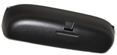 DEMULAX Custodia for occhiali for auto, for Fiat, 500L 500X 2011-2021 Porta occhiali Scatola porta occhiali da sole Portaocchiali per auto(Schwarz)