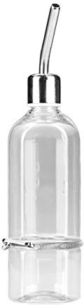 Yinhing Automatic Pet Feeder Stainless Steel Ball Nipple Water Bottle for Small Animals (L)