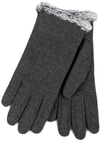 totes Isotoner® Ladies Thermal SmarTouch® Glove With Tipped Fur Cuff