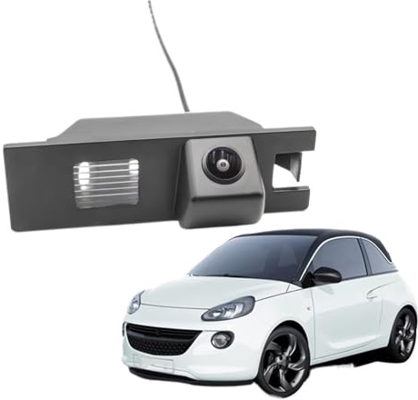 Rückfahrkamera CCD HD AHD Fisheye Rückansicht Kamera Auto Reverse-Monitor Für Opel Für Adam Für Vauxhall Für Adam 2012 2013 2014 2015 2016 2017 2018 2019(C135 AHD 720P)